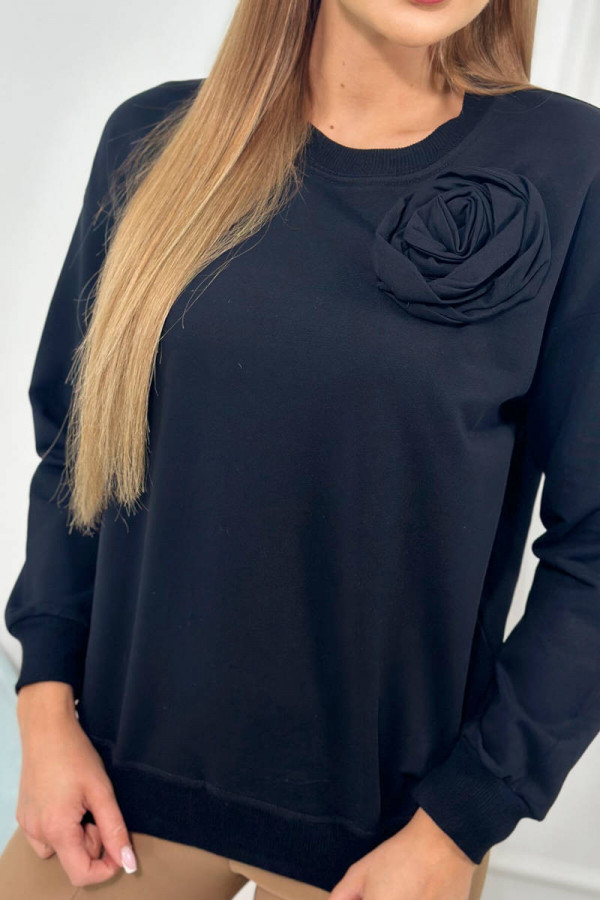 Bluza Rose czarna 2