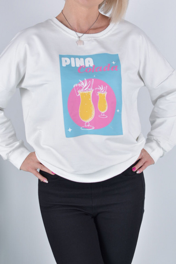 Bluza Pina Colada Biała 4