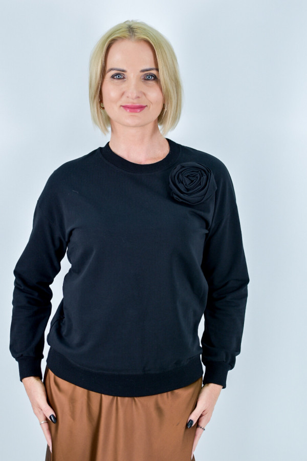 Bluza Rose czarna 1